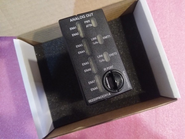 GE IS220PAOCH1A Mark VIe Analog-Ausgangsmodul 0-20 mA, bis zu 900 Ω Steuerungstechnikmodul