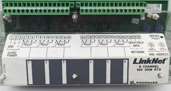 Woodward 9905-970 6-Kanal-Eingangsmodule 24 Vdc -40°C bis +85°C auf Lager