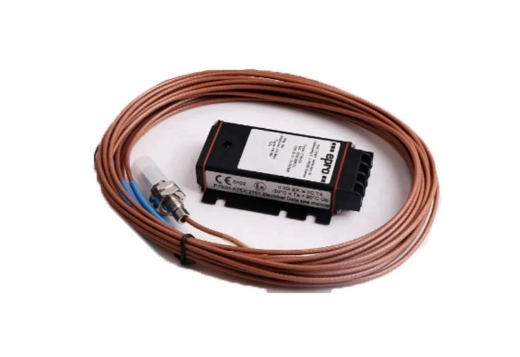 PR6423/003-010 EPRO 8mm Wirbelstromsensor M10 x 1 ohne gepanzertes Kabel 55mm Hülse Länge 5m Gesamtlänge des Kabels