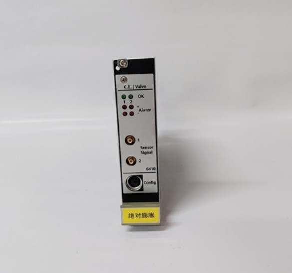 A6410 Emerson-Ventil- und Gehäuse-Erweiterungsmonitor für AMS 6500 Maschinengesundheitsmonitor