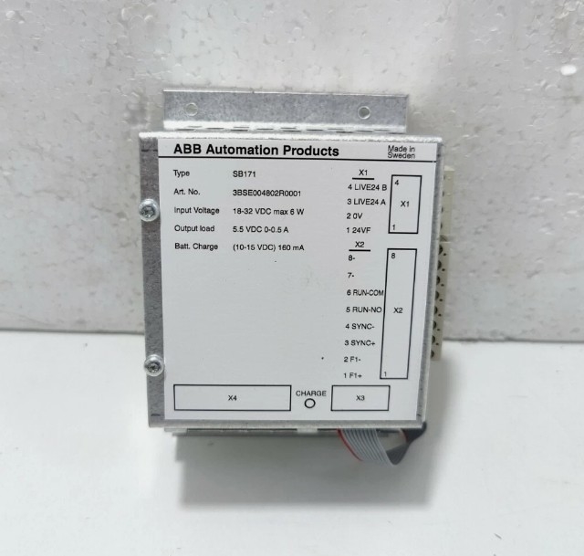 SB171 3BSE004802R1 ABB Ersatzstromversorgung 12V 4 Ah für industrielle Steuerungssysteme