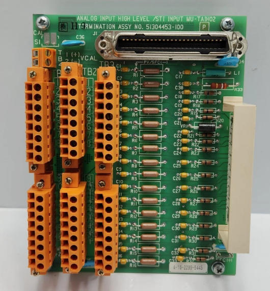 Honeywell MU-TAIH02 Analogeingangs-STI-Abschlussplatine mit 16 differenziellen Eingangskanälen und 4–20 mA Stromeingang