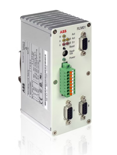 ABB RLM01 PROFIBUS-Redundanz-Link-Modul mit redundantem PROFIBUS DP-Signalverstärker und automatischer Leitungsumschaltung