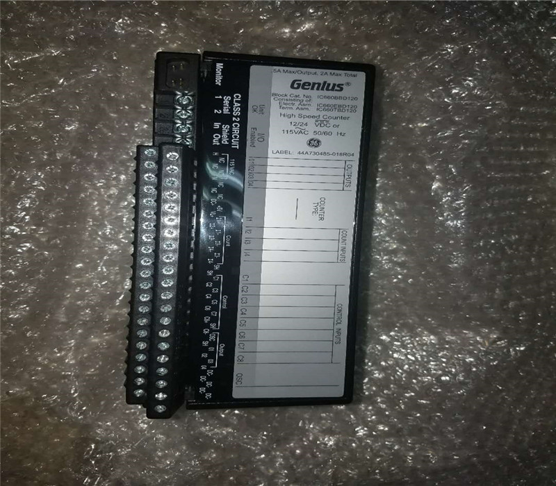 IC660BBD020 GE Fanuc GE des Genie-3 Stromkreis-Quell-Input-/Outputmodul 24 48VDC General Electric Draht-Sensor-kompatibles Block-16