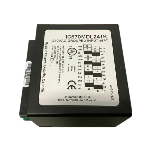 Input/Output 24VDC Feld IC670MDL640 GE Fanuc GE Position/negative getrennte Eingabeeinheit General Electric
