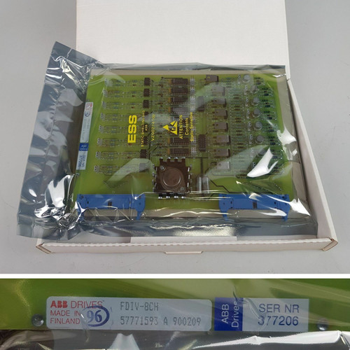 FDIV8CH ABB fährt FDIV-8CH Energie-Verbindungs-Schnittstellen-Brett PLC-Ersatzteile 57771593 A