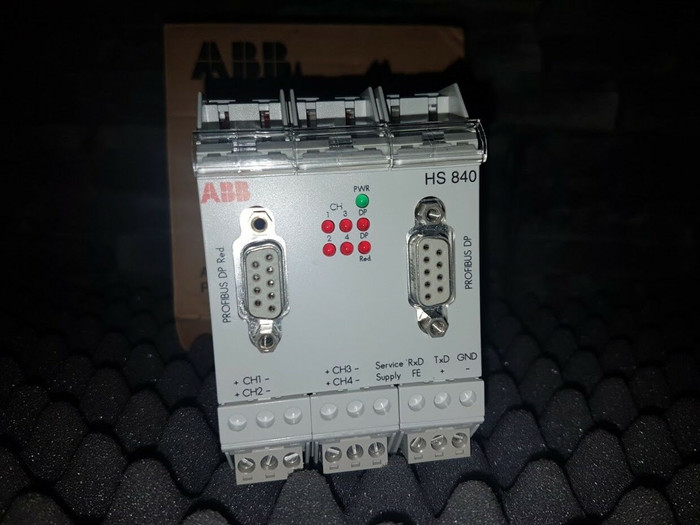 HS840 ABB PROFIBUS Kanal-Hauptstation des Gerät-4 mit Ersatzteilen 3BDH000307R0101 verbinden Redundanz PLC